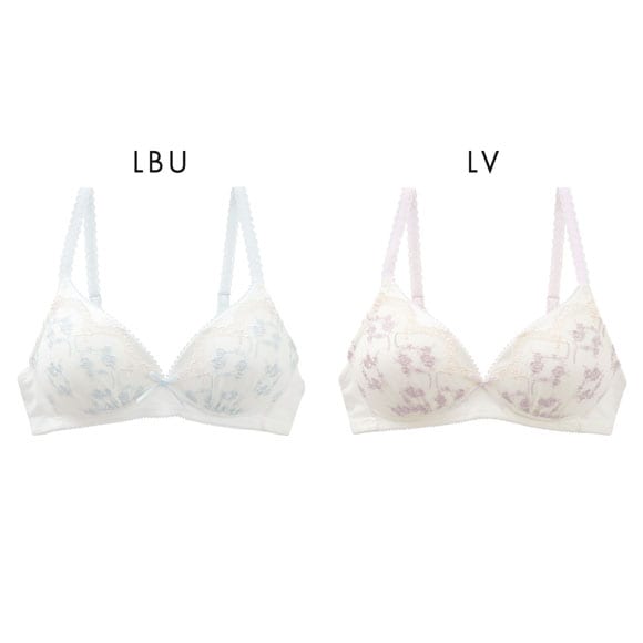 カジュアルフィーリング ブーケチュール ノンワイヤー ブラジャー レディース リラクシング Casual Feeling