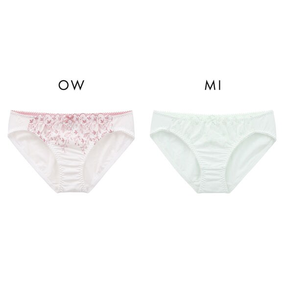 カジュアルフィーリング コットンレース ペアショーツ レディース ノーマルショーツ スタンダード Casual Feeling OW MI