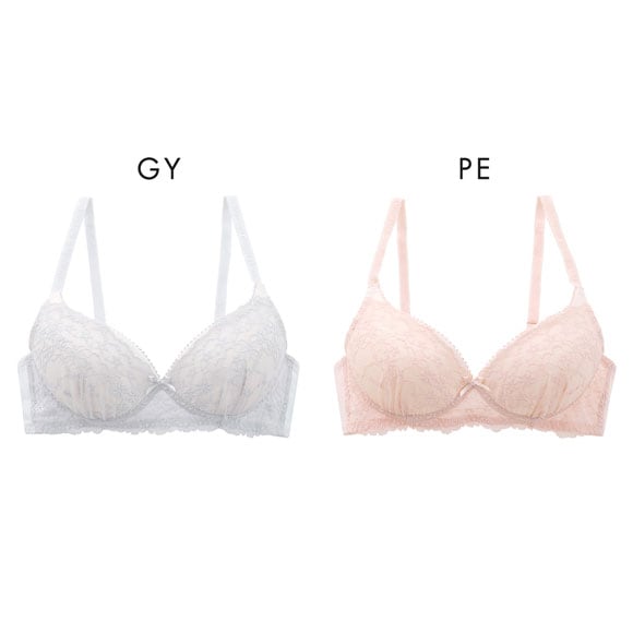 カジュアルフィーリング ラッセルレース ノンワイヤー ブラジャー レディース リラクシング Casual Feeling
