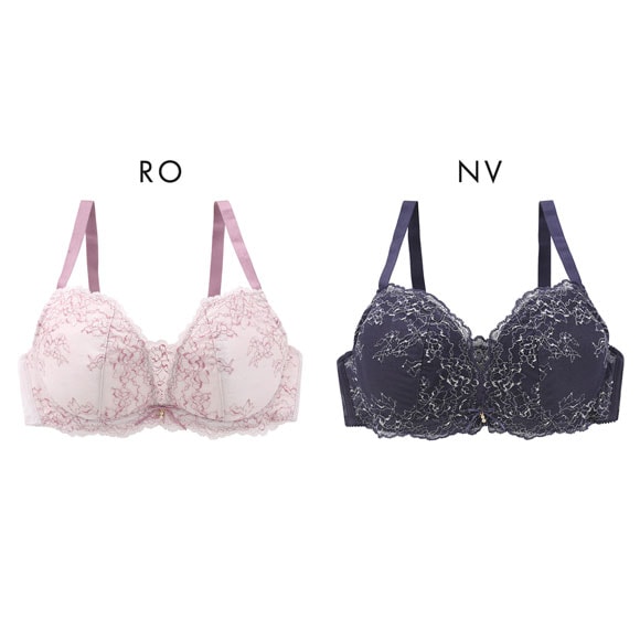 スッキリ細見え ミニマイザーブラ 3/4カップ ブラジャー レディース DEF