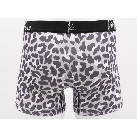 キングノバ ヒョウ ボクサーパンツ メンズ 前あき M L LL ストレッチ プリント 大きいサイズ 贈り物 ギフト KING NOVA