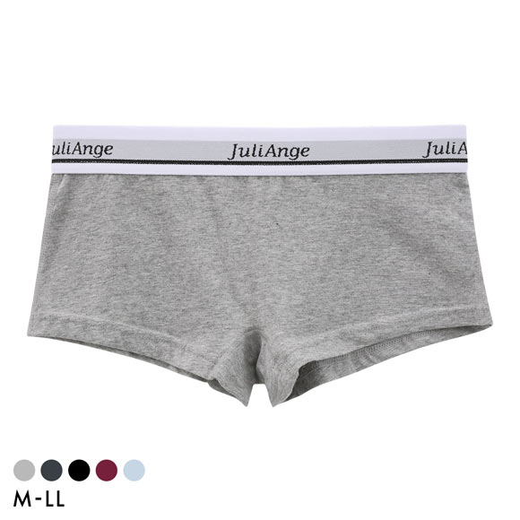 ジュリアンジュ レディース ボクサーパンツ ショーツ メンズライク 無地 定番 単品 Juliange