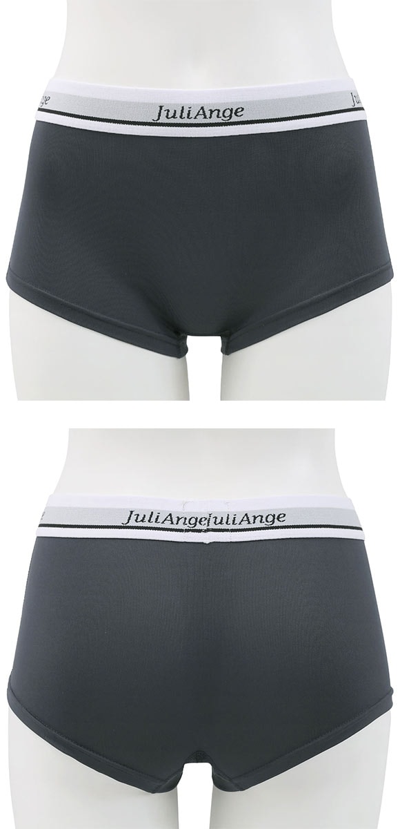 ジュリアンジュ レディース ボクサーパンツ ショーツ メンズライク 無地 定番 単品 Juliange