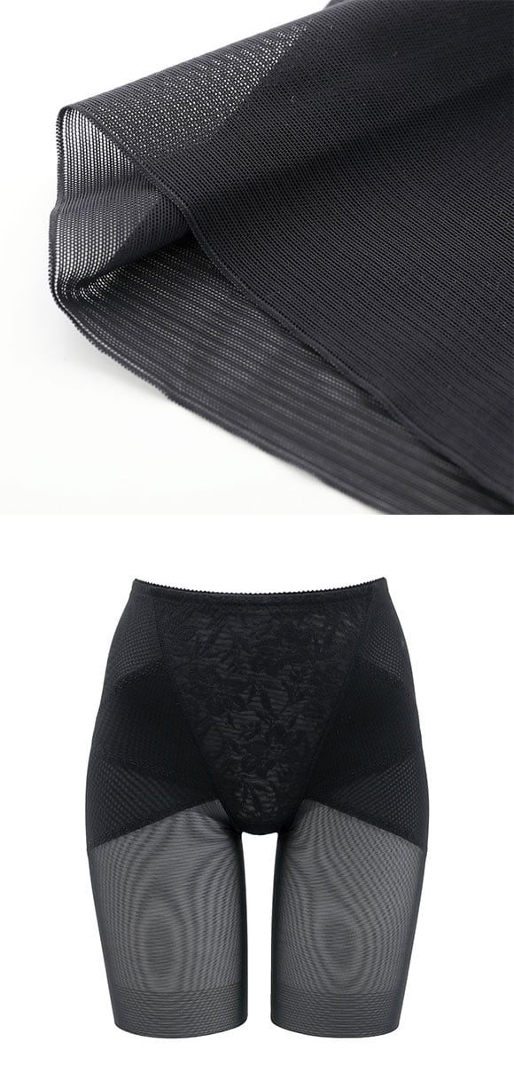 日本製 ヘム 骨盤ガードル ロングガードル 補正下着 お腹押さえ 通気性 薄い