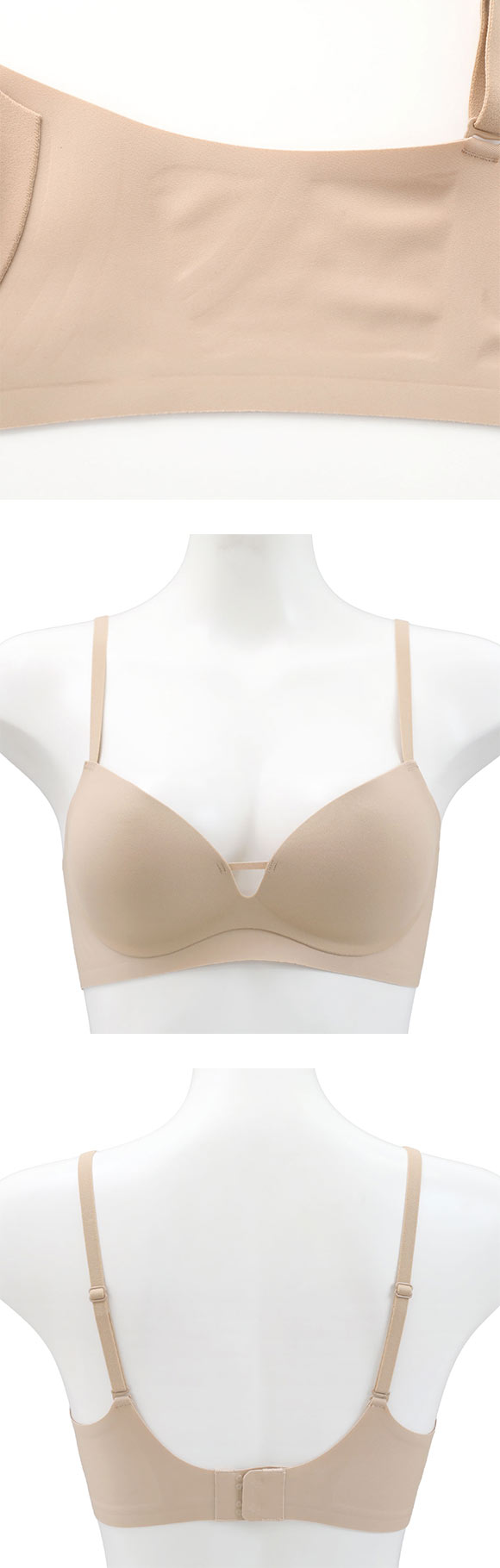 ナチュラルキープ 脇高 モールド ブラジャー ノンワイヤー 脇高 大きいサイズ Natural keep