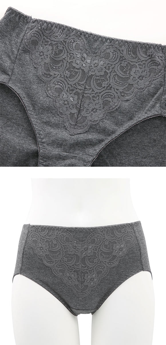 美腹メイク 綿混 ショーツガードル ソフト補正 お腹