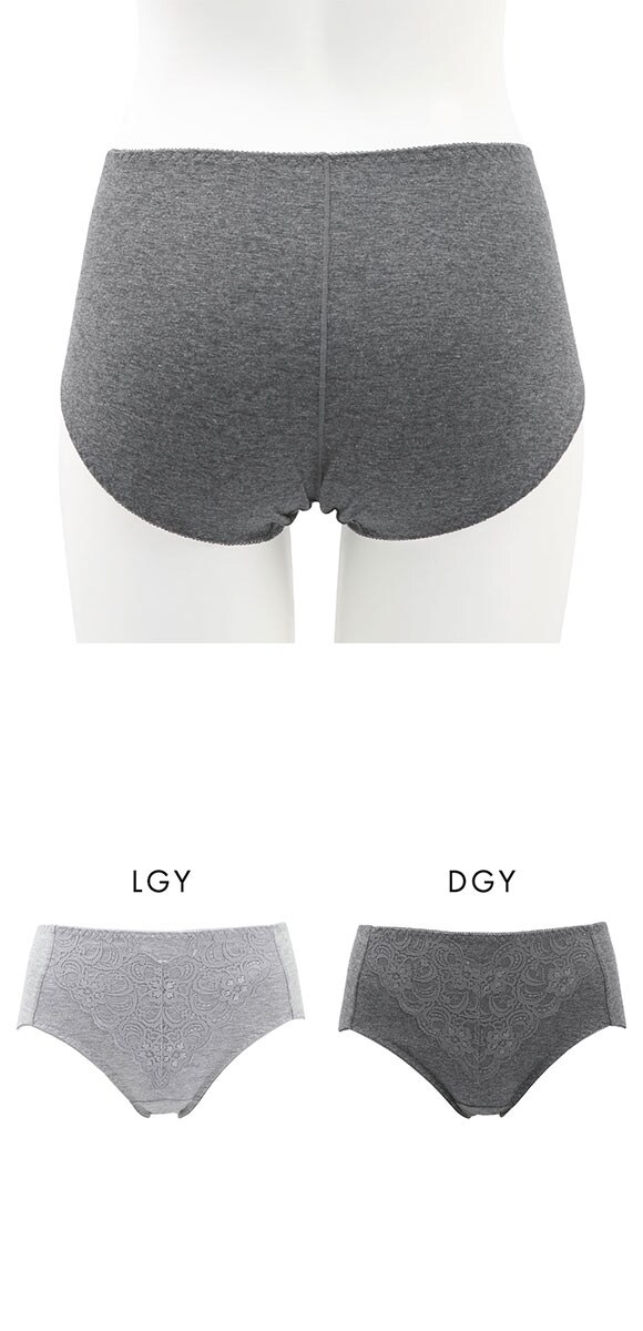 美腹メイク 綿混 ショーツガードル ソフト補正 お腹