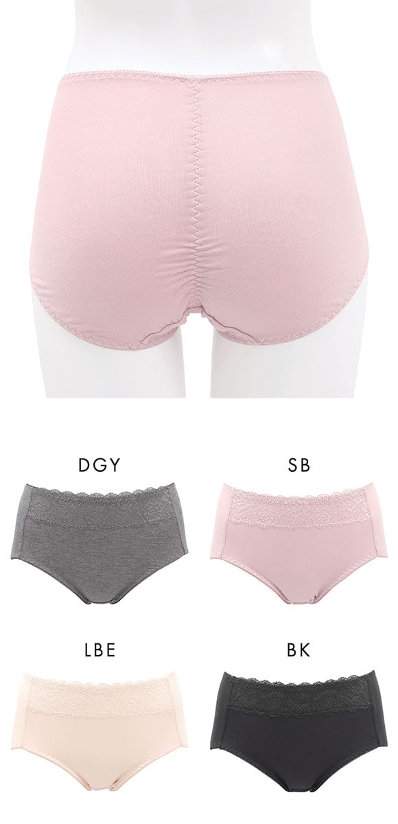 在庫限り お買い得 ソフト補正 レーヨン混ショーツ M L LL おしりすっぽり ノーマル スタンダード ショートガードル ハイウエスト