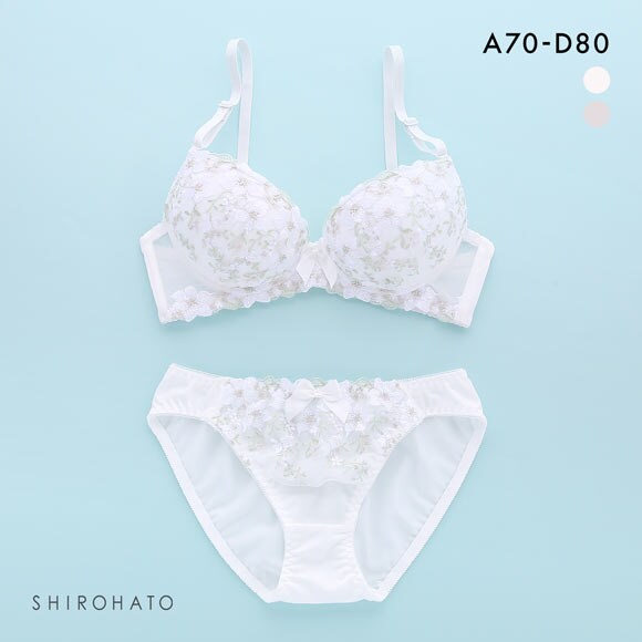 ロマンティックドール ブラショーツセット ラメ入花柄チュールレース Romantic doll