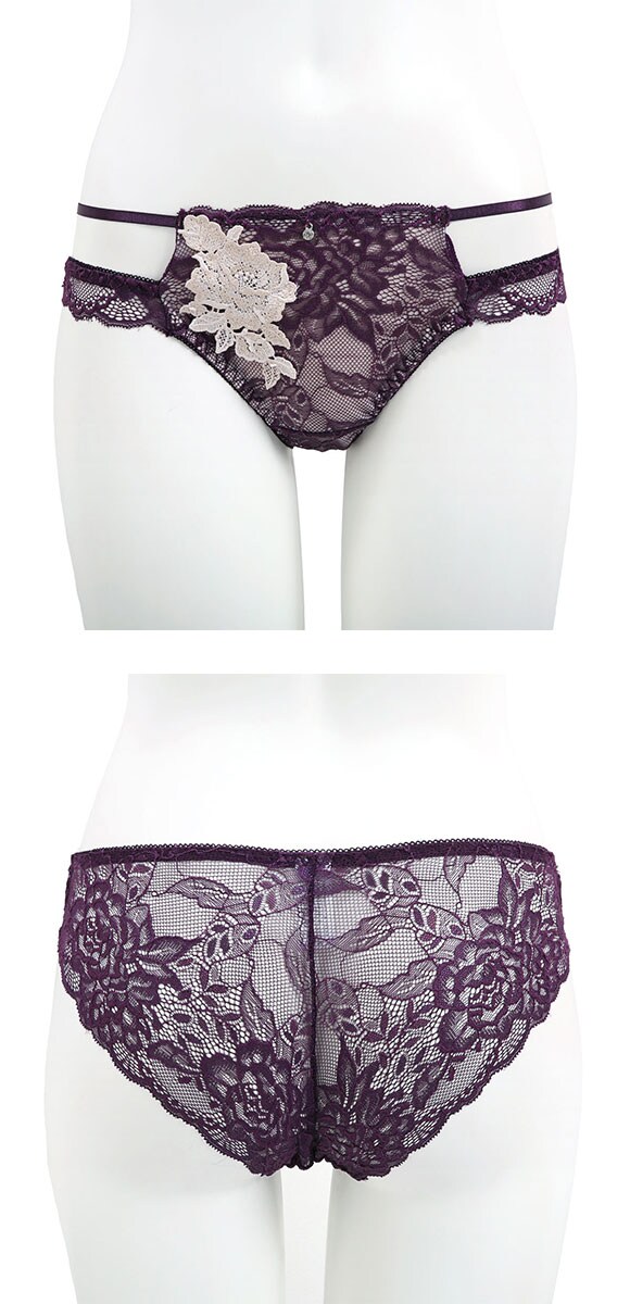 ピュアシェリ ローズケミカル 総レース ダブルストリング ショーツ M L ソフトタッチ セクシー インポート スタンダード 彼女