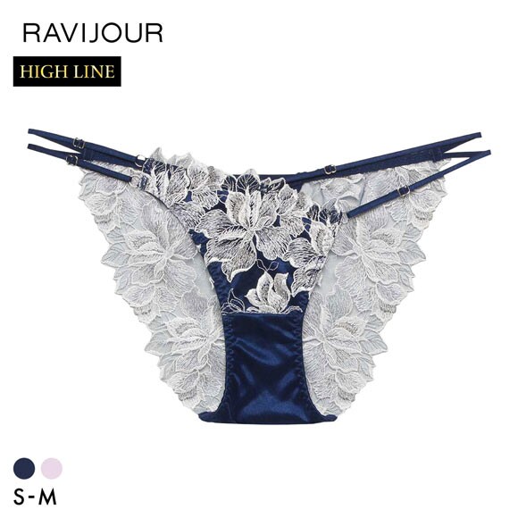 ラヴィジュール ルシエル エンブロイダリーレース ノーマルショーツ SM セクシー バックレース ハイライン HIGHLINE by RAVIJOUR