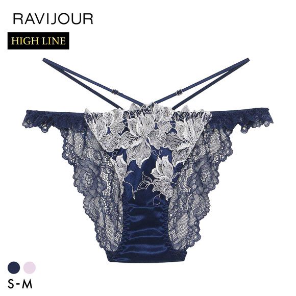 ラヴィジュール ルシエル ストレッチレース ノーマルショーツ SM セクシー バックレース 透け ハイライン HIGHLINE by RAVIJOUR