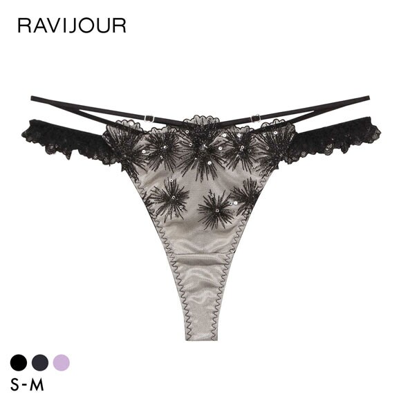 ラヴィジュール セレスティア ストレッチレース Tバックショーツ SM セクシー ソング タンガ 総レース バックレース 透け RAVIJOUR