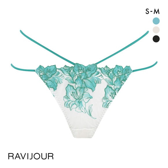 ラヴィジュール レミニセンス エンブレース ショーツ SM バックレース 透け ストリング RAVIJOUR