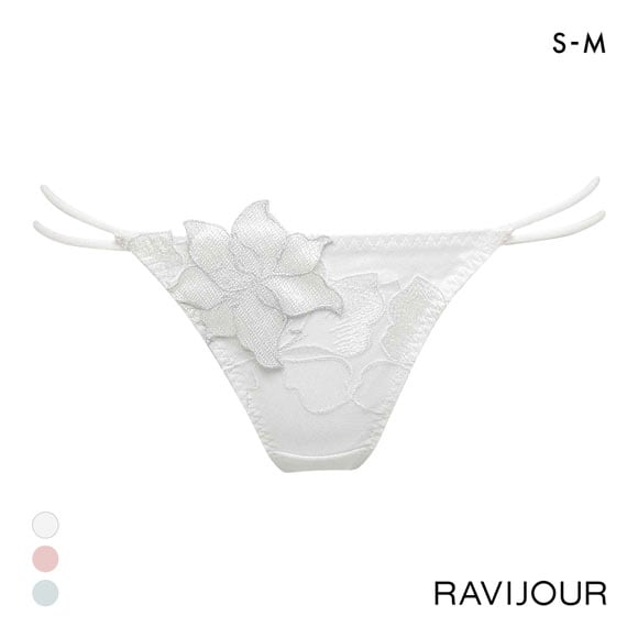ラヴィジュール RAVIJOUR フルブルーム アシンメトリー ショーツ Tバック 単品