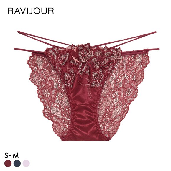 ラヴィジュール グロリアージュ ストレッチレース ショーツ ノーマルショーツ SM バックレース 透け RAVIJOUR