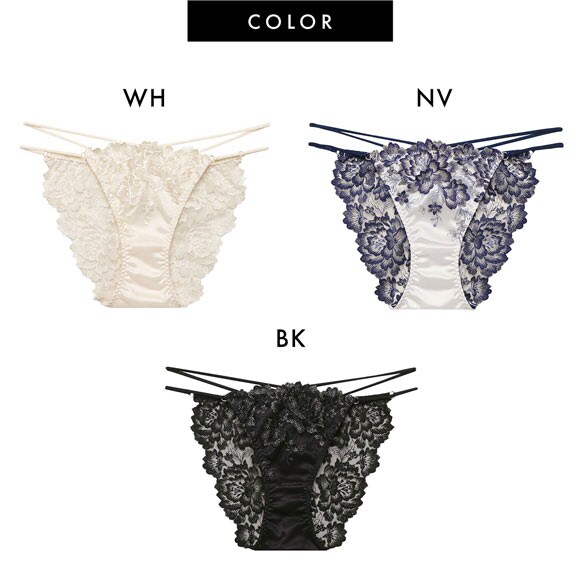 ラヴィジュール パルフルール エンブロイダリーレース ショーツ ノーマルショーツ SM セクシー バックレース 透け RAVIJOUR