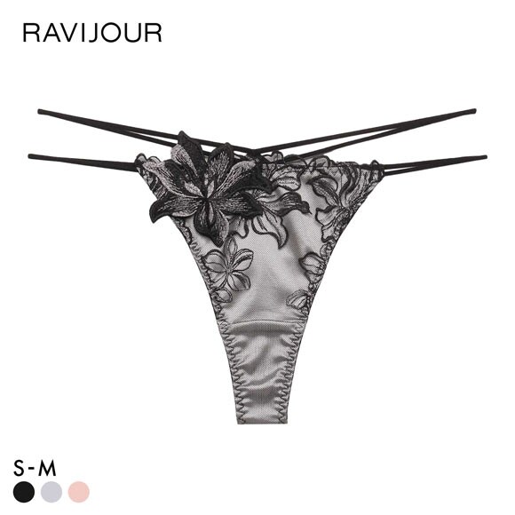 ラヴィジュール ヴェリシア ストリングコード Tバックショーツ ソング タンガ SM セクシー バックレース 透け RAVIJOUR