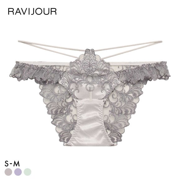 ラヴィジュール アヴェルネ フリルレース ショーツ ノーマルショーツ SM セクシー バックレース 透け RAVIJOUR