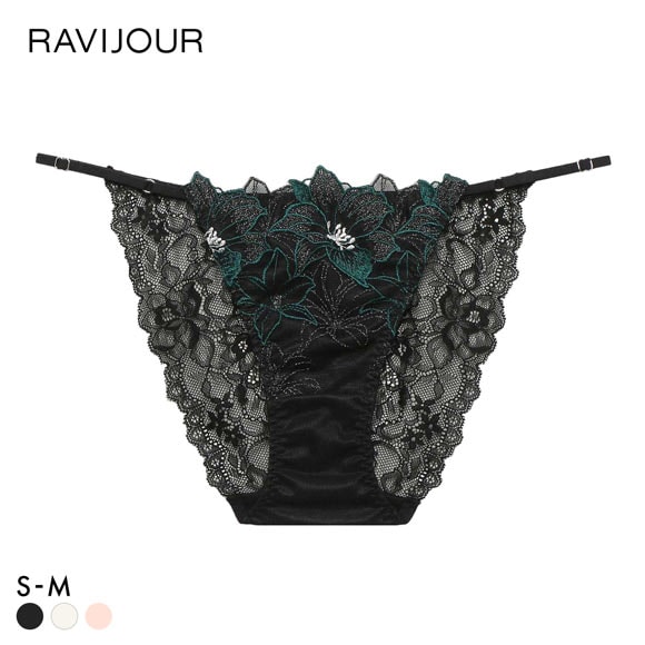ラヴィジュール エリザベス ストレッチレース ノーマルショーツ SM セクシー バックレース 透け RAVIJOUR