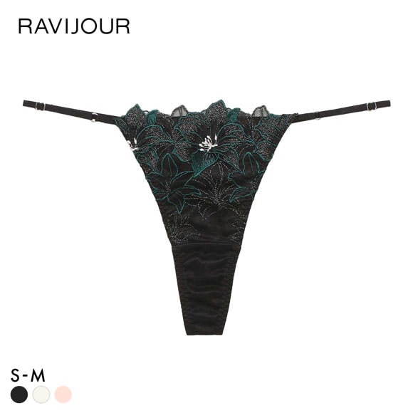 ラヴィジュール エリザベス ストレッチレース Tバックショーツ ソング タンガ SM セクシー バックレース 透け RAVIJOUR