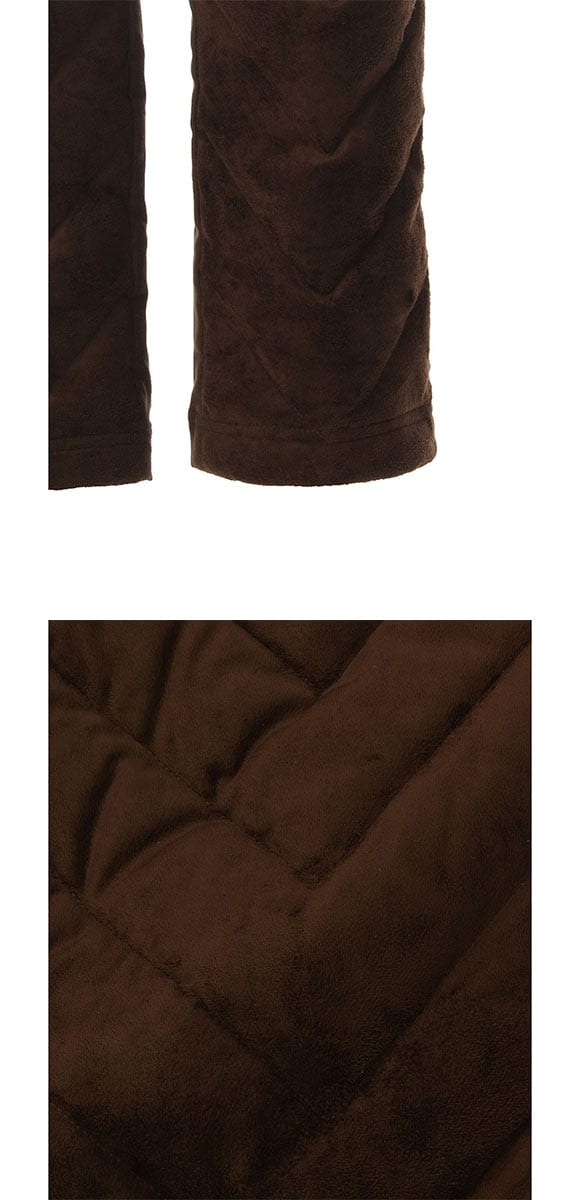 17℃ スエード調ダウンパンツ ボトムス テーパード レディース あったか 巾着付き 大きいサイズ