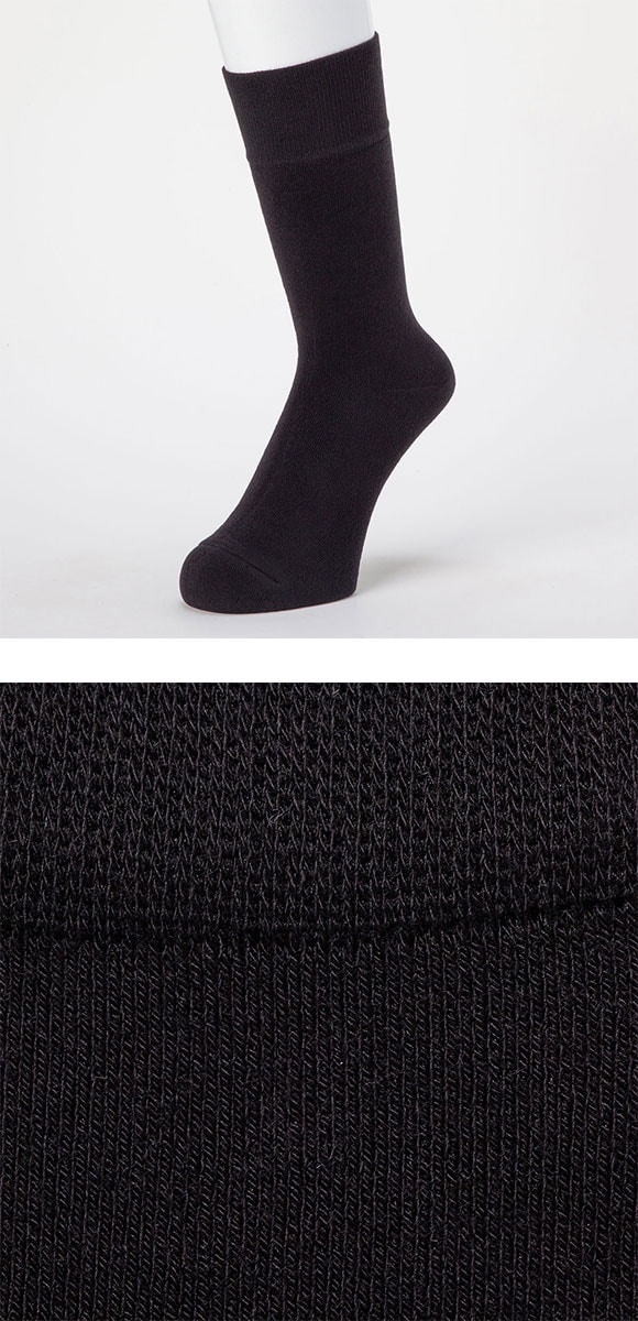 ココピタプラス あったか実感 レギュラー丈 クルー丈 靴下 ソックス 吸湿発熱 保温 あったか メンズ