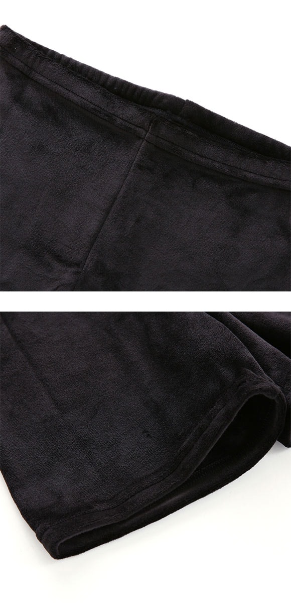 okamoto くろぱん KUROPAN スパッツ オーバーパンツ ひざ上20cm丈 たっぷり厚手 毛布パンツ こっそり冷え対策 レディース