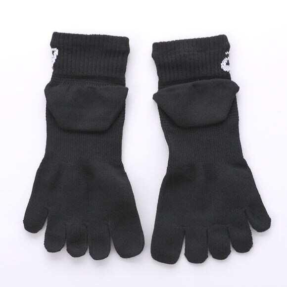 アシックス 無地 五本指 3足組ソックス ASICS レディース 23-25cm