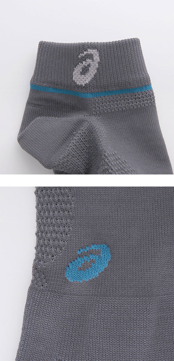 アシックス 五本指ソックス クイックドライ 3足組 7.5cm丈 ASICS メンズ