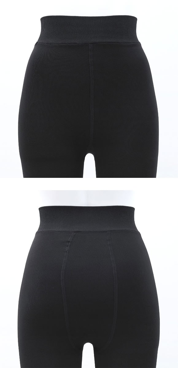 冬レギンス 10分丈 毛布のような裏起毛 ふんわりあたたか ゆったり レディース M-L JM-L JJM-L 大きいサイズ okamoto