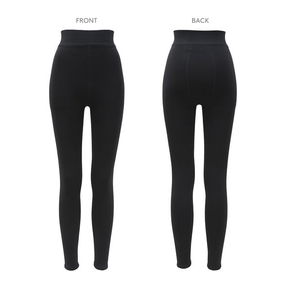 冬レギンス 10分丈 毛布のような裏起毛 ふんわりあたたか ゆったり レディース M-L JM-L JJM-L 大きいサイズ okamoto