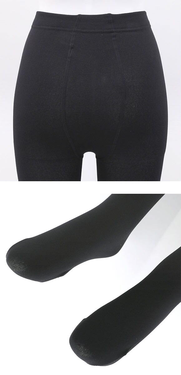 冬レギンス 160デニール タイツ 裏起毛 ふんわりあたたか レディース M-L JM-L JJM-L 大きいサイズ okamoto