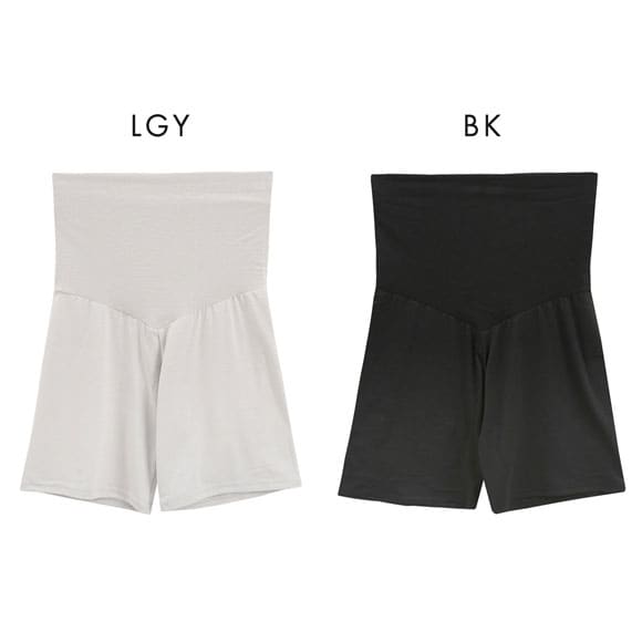 プラチナホット 温感ペチコートレギンス 3分丈 腹巻つき あったか 保温 透け防止 ML レディース okamoto Platinumhot