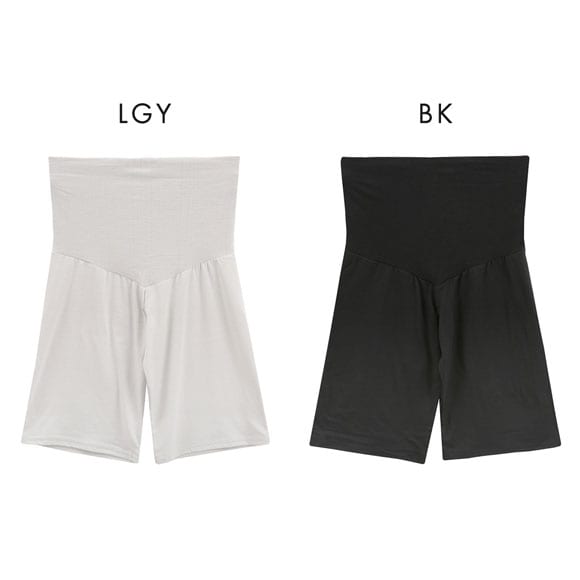 プラチナホット 温感ペチコートレギンス 5分丈 腹巻つき あったか 保温 透け防止 ML レディース okamoto Platinumhot