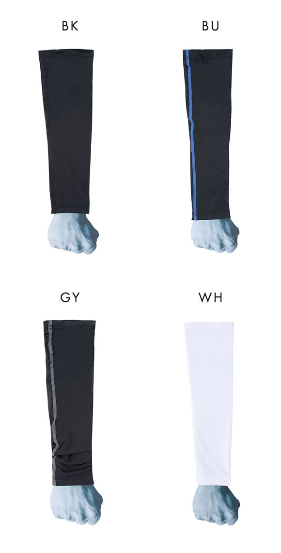 プラチナモア アームカバー 接触冷感 メンズ 38cm丈 吸水速乾 UVカット 熱中症対策 夏用 作業用 スポーツ okamoto Platinum more