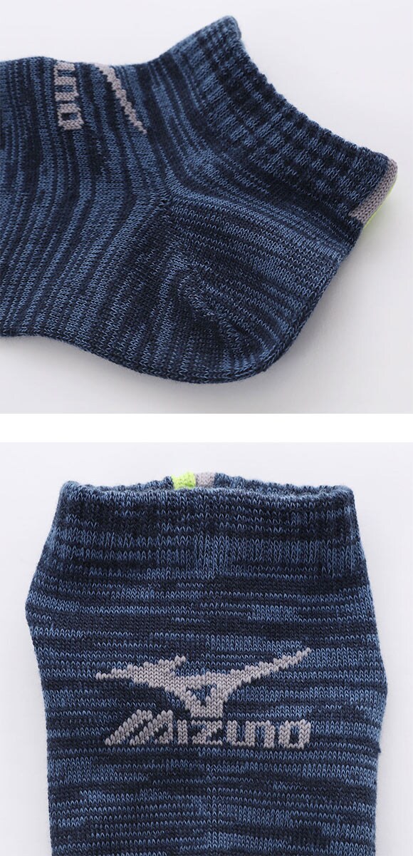 ミズノ ソックス スニーカー丈 3足セット 破れにくい ガチ丈夫 メンズ スポーツ 靴下 24-26cm 26-28cm MIZUNO