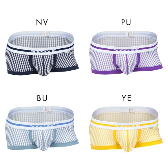 トゥート ギンガムチェック ボクサー III ボクサーパンツ メンズ 前とじ 立体カップ TOOT
