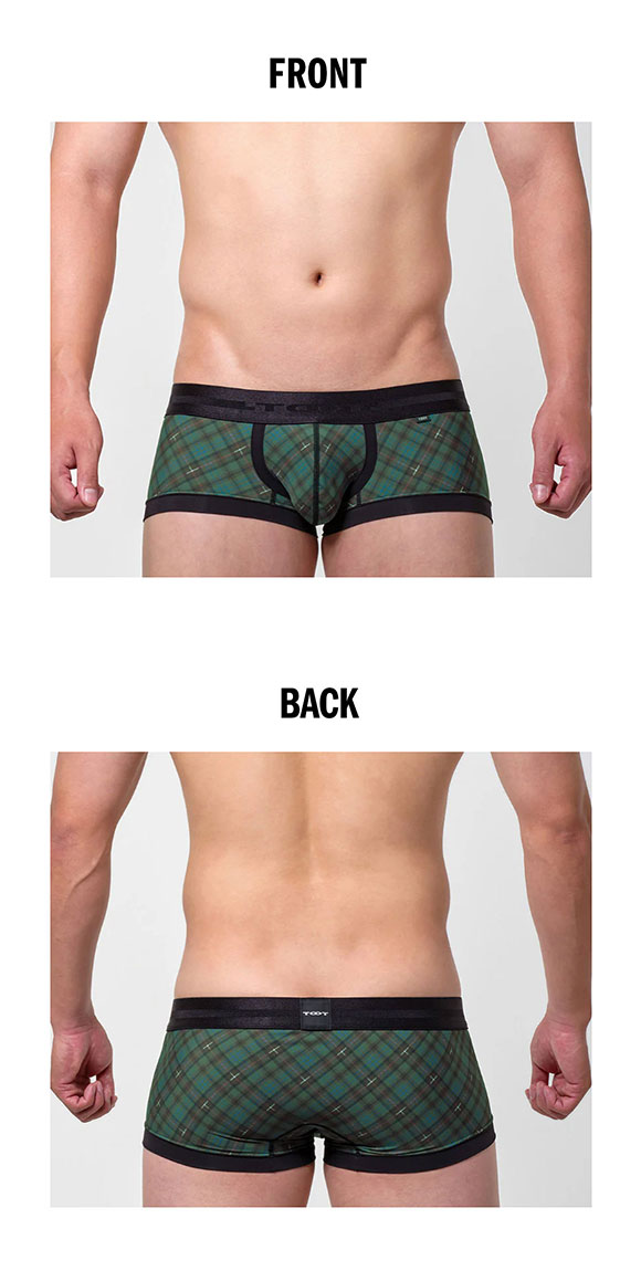 トゥート TOOT タータンチェック ボクサー III ボクサーパンツ メンズ 前とじ 日本製 TOOT
