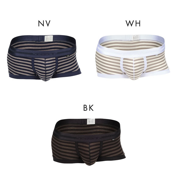 トゥート ウォーム ボーダー ボクサー ウルトラマイクロボクサーパンツ S-XL ローライズ メンズ 前とじ CB25S304 立体カップ TOOT