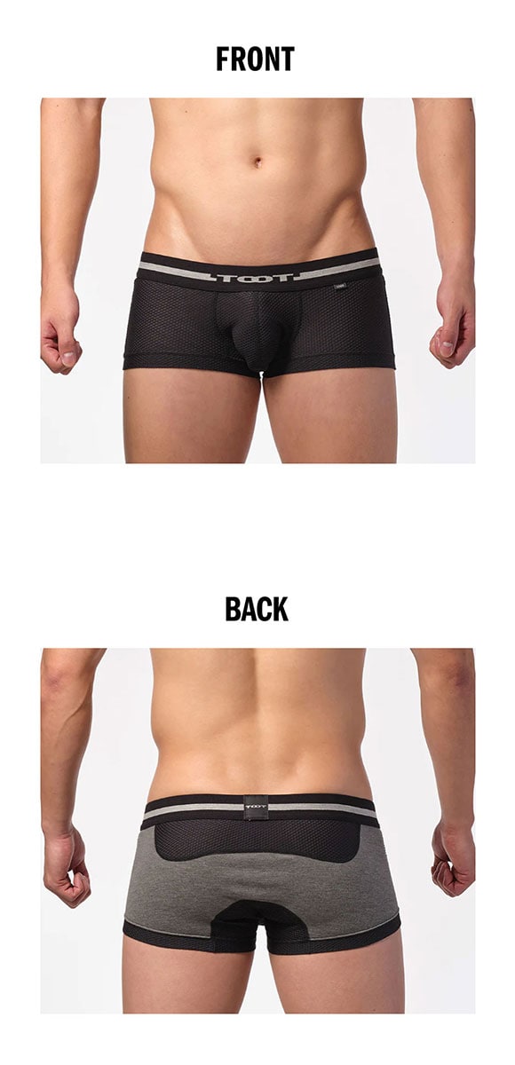 トゥート チルウォーム ボクサーパンツ ローライズ メンズ 前とじ CB25S407　立体カップ TOOT