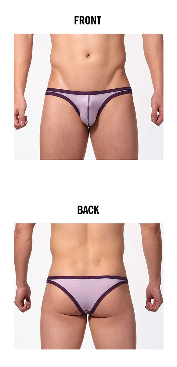 トゥートカラートリム ハイマテリアル ビキニ メンズ 前閉じ DF25S318 立体カップ ローライズ 日本製 TOOT