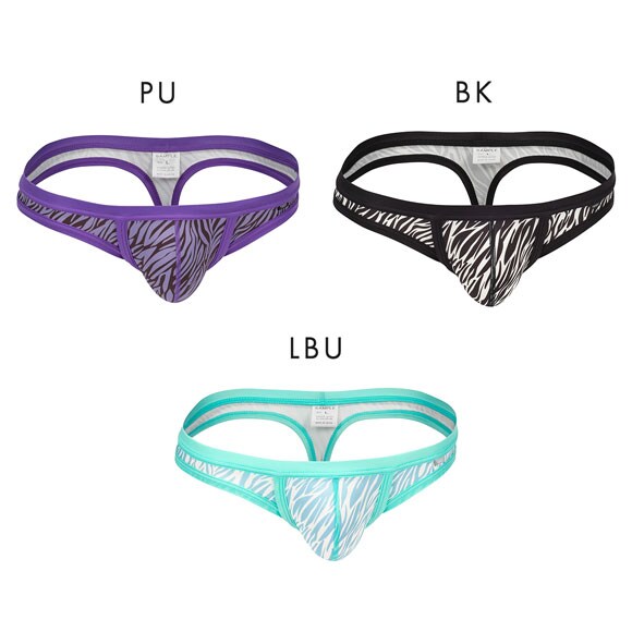 トゥート TOOT ゼブラ Tバック メンズ 前とじ TB25A027 日本製