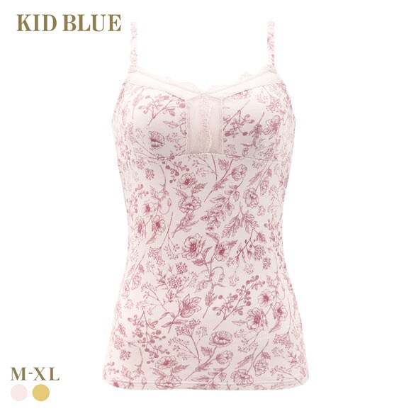 キッドブルー フルールPt カップ付き キャミソール レディース インナー KID BLUE
