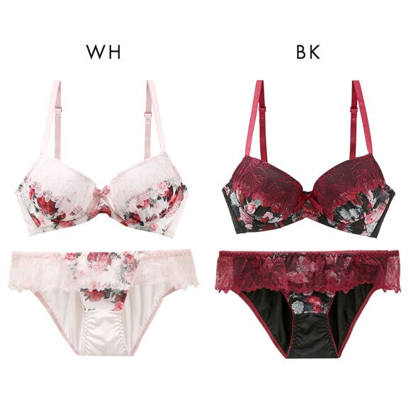 サンエイ 脇高 グランガーデン ブラセット ABCD 脇肉 はみ肉すっきり 脇寄せ ブラジャー ショーツ セット 美胸 谷間 丸胸 SANEI