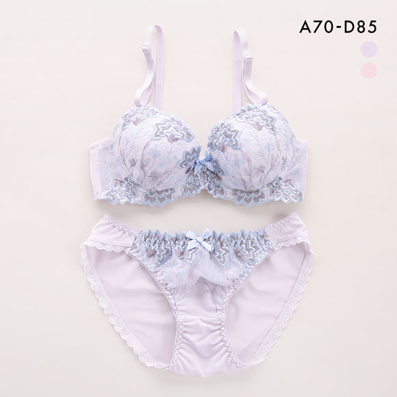 サンエイ キューティブロッサム ブラセット ABCD ブラジャー ショーツ セット 美胸 谷間 丸胸 SANEI 大きいサイズ