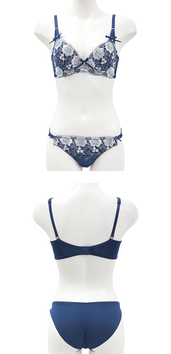 サンエイ 脇高 クラシカルレディローズ ブラセット ABCD 脇肉 はみ肉すっきり 脇寄せ ブラジャー ショーツ セット 美胸 谷間 丸胸 SANEI