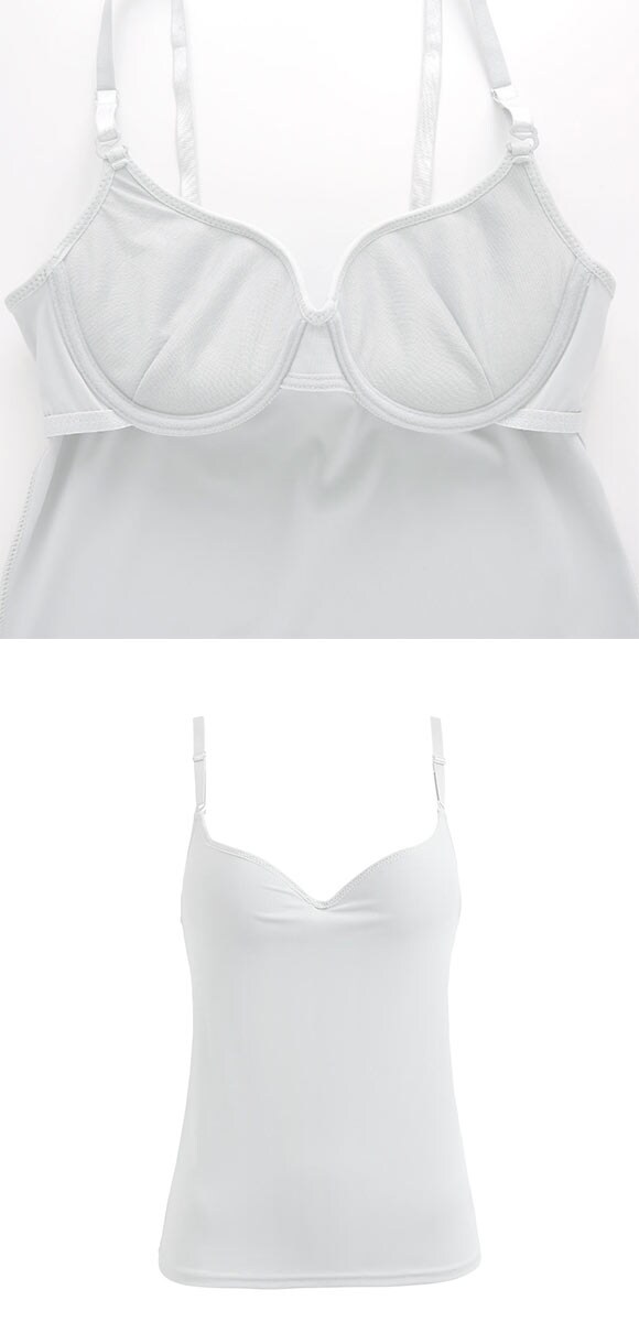 サンエイ 秒で盛れる ブラインナー ワイヤー入りブラキャミ S-LL 激盛り 寄せ上げ 谷間 盛り ブラトップ インナー スタイルアップ