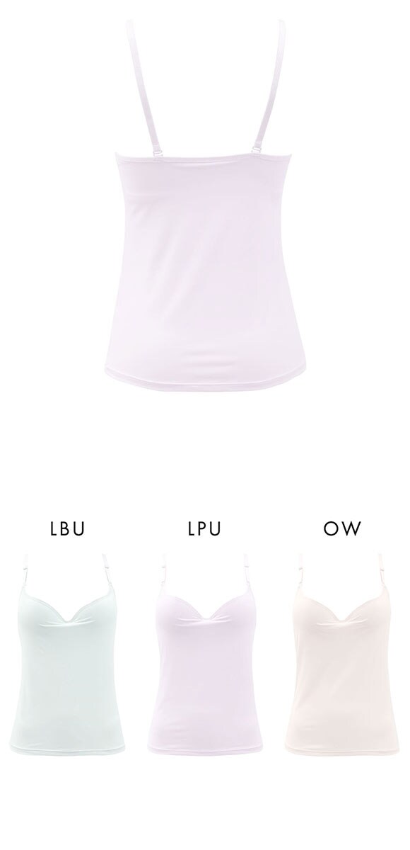 サンエイ 秒で盛れる ブラインナー ワイヤー入りブラキャミ S-LL 接触冷感 サラサラ なめらか ブラトップ インナー