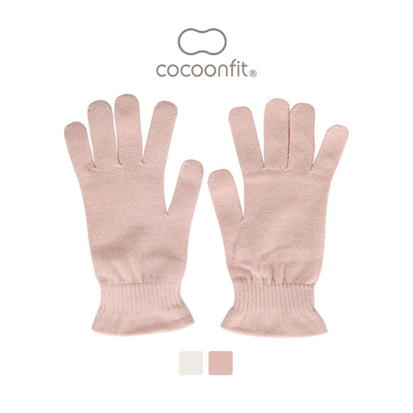 コクーンフィット cocoonfit 寒さと乾燥からまもる おやすみ手袋 シルク混 日本製